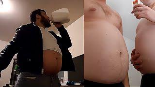 Part 2 - Gainers drinking Milk and Shake - Compilation