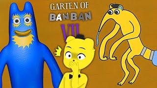 Все Секреты и Новый Монстр  Garten of Banban 7 Полное Прохождение