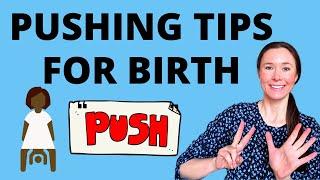 7 PUSHING TIPS FOR LABOURBIRTH - how to push your baby out calmly in labour withwithout epidural