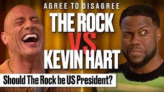 The Rock & Kevin Hart Argue Over The Internets Biggest Debates  Agree To Disagree  @LADbible