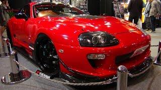 HDToyota Supra SZ A80 modified TOKYO AUTO SALON 2016