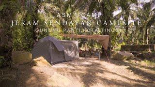 Vlog 38  Jeram Sendayan Hill Campsite  ASMR Family Camping  Naturehike Ango 4