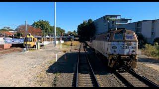 CabView Port Botany to Yennora Trip Train 4K REALTIME