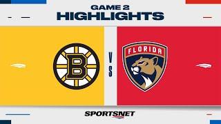 NHL Game 2 Highlights  Bruins vs. Panthers - May 8 2024