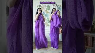 SareePallu Hack - This or That??? #stylinginspo #fashionstyle #youtubeshorts #shorts