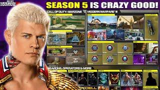 MW3WARZONE... EVERYTHING in the NEW SEASON 5 UPDATE New Weapons Maps Battle Pass + ALOT More