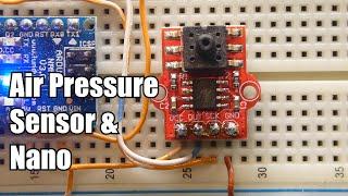 Air Pressure Sensor  Breath Controller  Arduino Nano