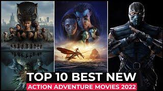 Top 10 Best Action Adventure Movies Of 2022  New Hollywood Action Movies Released in 2022