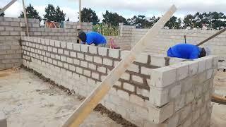 Building our brick house in sections a short update