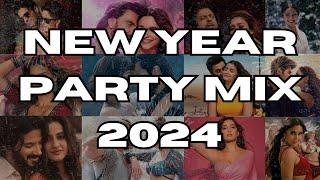 NON STOP NEW YEAR BOLLYWOOD PARTY MIX 2024  BOLLYWOOD DANCE PARTY DJ MIX NEW YEAR SONG MASHUP 2024