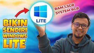 UWWOWW Cobain Buat Windows LITE Dengan Tiny11 Builder 2024