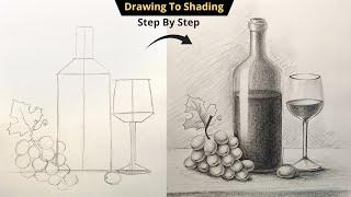 How To Draw Still Life with Pencil Shading Step By Step Drawing for Beginners  Object Drawing