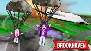 We crash landed into Brookhaven  Roblox Roleplay