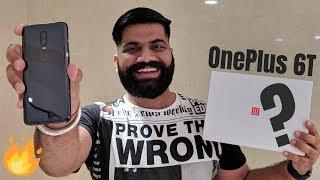 OnePlus 6T Unboxing & First Look - The Beautiful Beast - Surprises Coming Soon