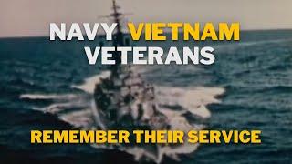 Navy Vietnam Veterans Remember Their Service