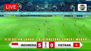  LIVE INDOSIAR INDONESIA U-16 VS VIETNAM U-16  Perebutan Juara 3 Piala AFF U-16 2024