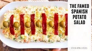 Hands-Down the BEST Potato Salad EVER  Spanish Ensaladilla Rusa Recipe