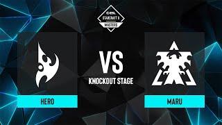 herO vs. Maru - ESL SC2 Masters Winter 2023 Finals - Knockout Stage