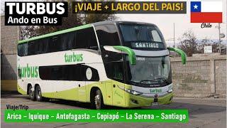 TURBUS 3062 ARICA SANTIAGO trip by Marcopolo Paradiso 1800 DD New G7 Scania bus  ANDO EN BUS