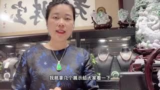 老板娘在线分享几支高品质和田玉手镯，网友油性好结构好