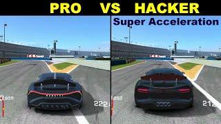 Real Racing 3 - Pro vs Hacker Super Acceleration