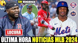 DAVID ORTIZ MANDA FUEGO a WANDER FRANCO ELLY DE LA CRUZ HACE HISTORIA SUBEN HERMANO de ACUÑA MLB?