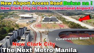 New Airport Access Road  Connecting World Class New Clark City to Clark Internarional Airport 