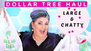 $79 DOLLAR TREE HAUL  CHATTY & LARGE