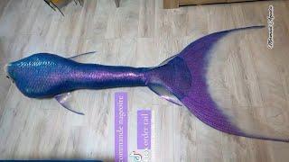 Mermaid tail magic colors change