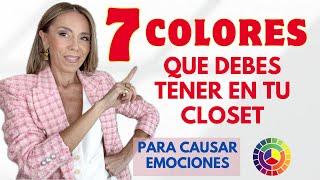 7 COLORES QUE DEBES TENER EN TU ARMARIO  PSICOLOGÍA DEL COLOR