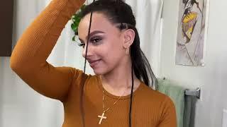 How To Extra Flat Knotless Braids