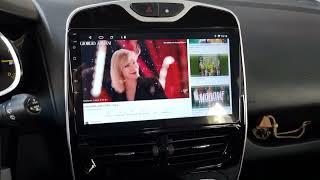 Renault Clio 2015 οθονη Android 8 core με car play Android Auto By dousissound
