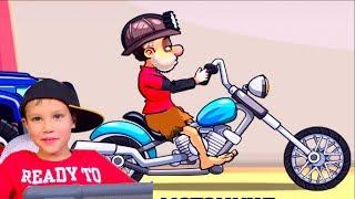 ГОНЯЕМ на мотоцикле багги и МОНСТРТРАКЕ в Hill Climb Racing 2