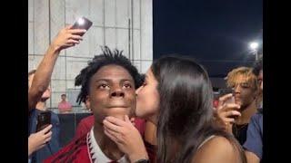 IShowSpeed KISSES  Fans Sister