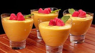 Easy Mango Mousse Recipe with Just 3 Ingredients