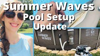 Summer Waves Pool Setup Update