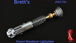 Bretts Desert Wanderer Obiwan Kenobi Neopixel Lightsaber with Proffie