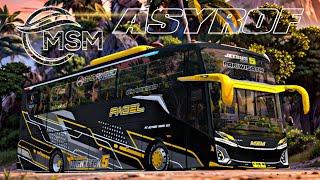 MOD BUSSID TERBARU NEW RILIS JETBUS 5 MSM ASYROF FADEL ALI