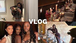 VLOG MY EDIT SHOOT WITH BOOHOO Private launch dinner hotel stay... Best week of my life🫶