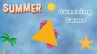 Summer  Guessing Game  English Vocabulary