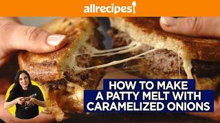 Juicy Diner-Style Patty Melts with Caramelized Onions  Easy Weeknight Dinner  You Can Cook That