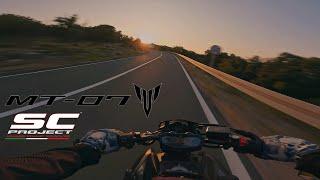 BEST BIKE EVER   YAMAHA MT-07 SC PROJECT 4K POV