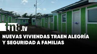 Familias reciben viviendas dignas gracias al Proyecto Bismarck Martínez en Chinandega