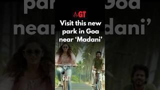 New park at the famed Parra Madani Road #DearZindagiroad #goa  #viralgoaroad  Gomantak Times 