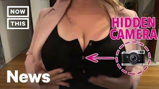 Woman Wears Hidden Camera in Cleavage For Breast Cancer Awareness  NowThis