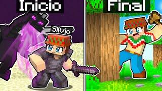 ¡PASO Minecraft PERO al REVÉS  SILVIOGAMER MINECRAFT PERO