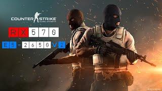 Counter-Strike Global Offensive  Xeon E5-2650 v2  RX 570  CS GO  DM FPS TEST