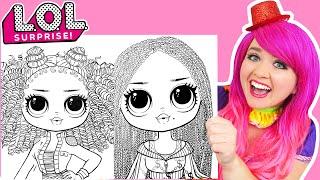 Coloring L.O.L. Surprise O.M.G. Dolls