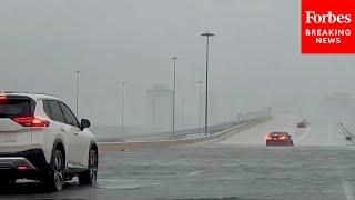 Major Flooding From Hurricane Beryl Strands Motorists In Houston Texas