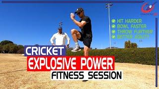 Improve Explosive Power  Cricket Fitness Session  ft Hybrid Health SA